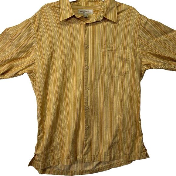 Tommy Bahama large Button Down Shirt 100 percent cotton - Picture 2 of 14